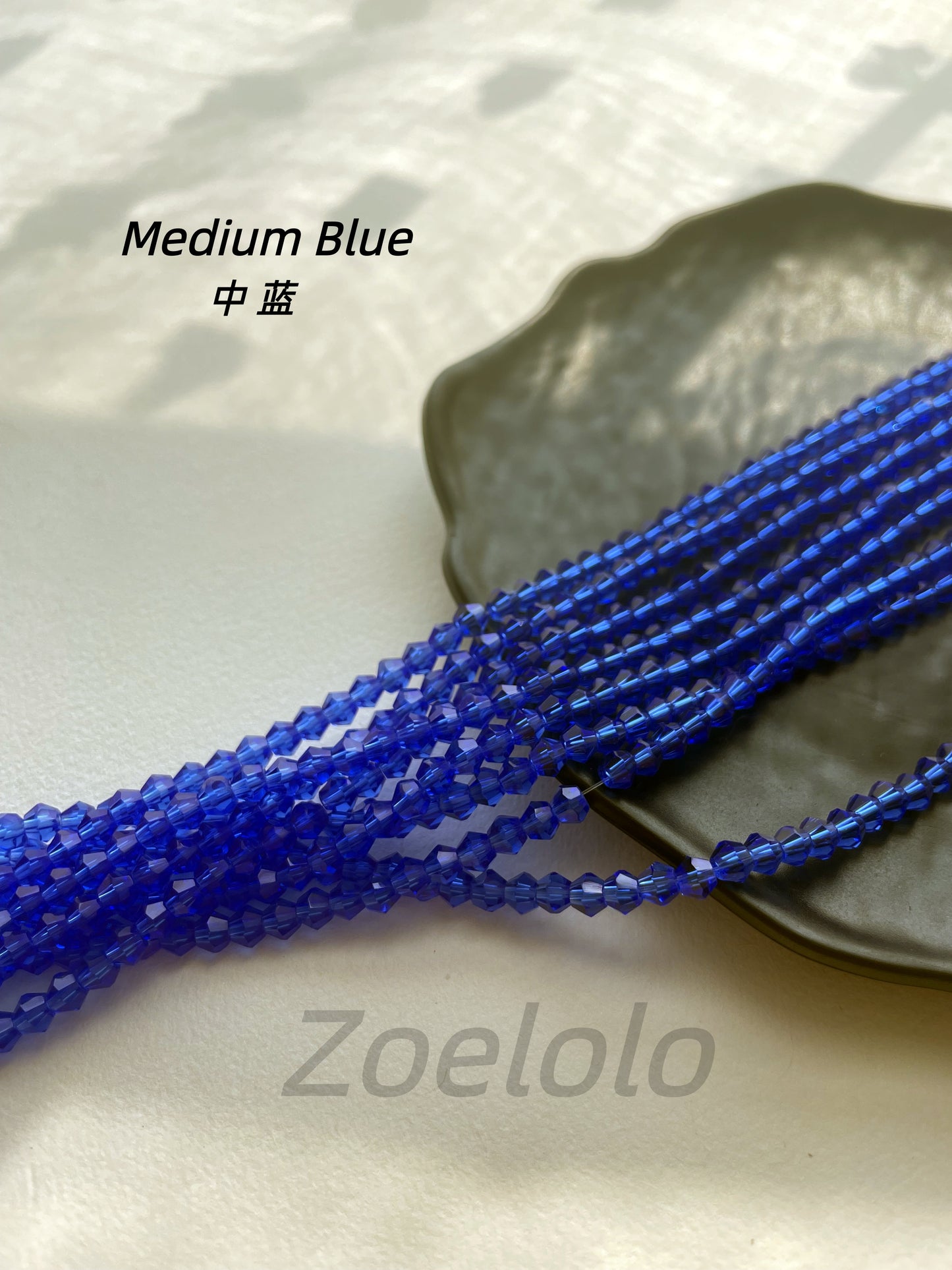 diamond-shape crystal beads(Buy 4, get 6)