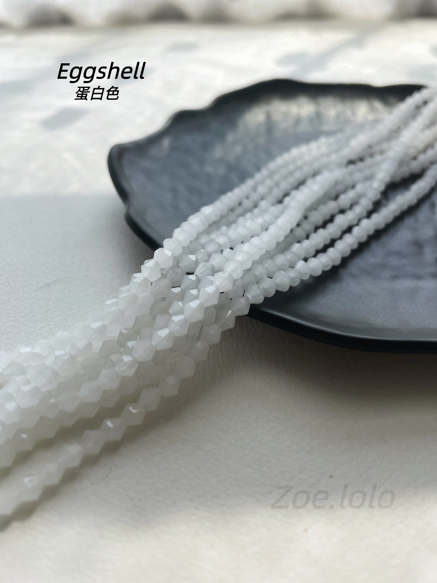 diamond-shape crystal beads(Buy 4, get 6)