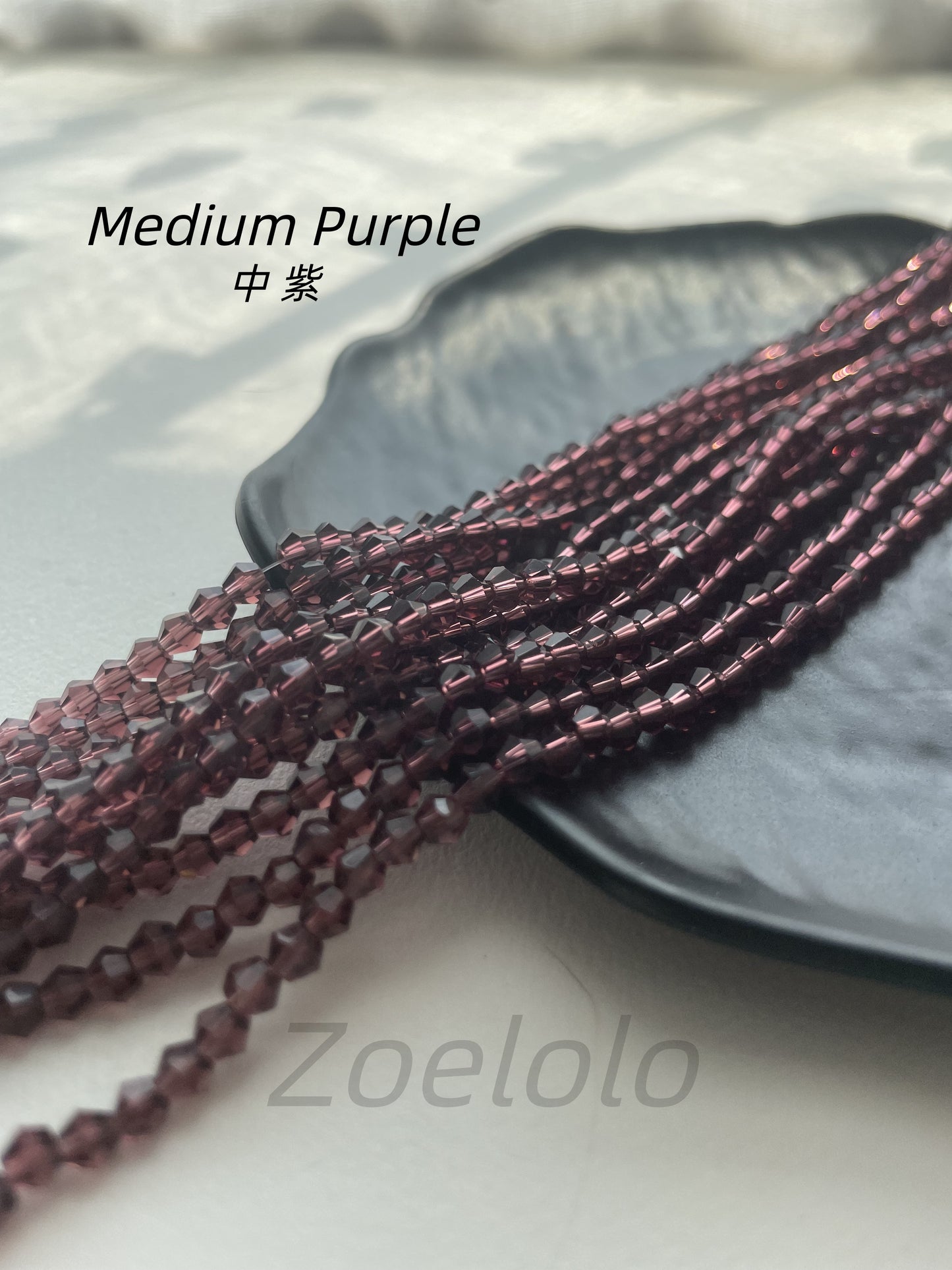 diamond-shape crystal beads(Buy 4, get 6)