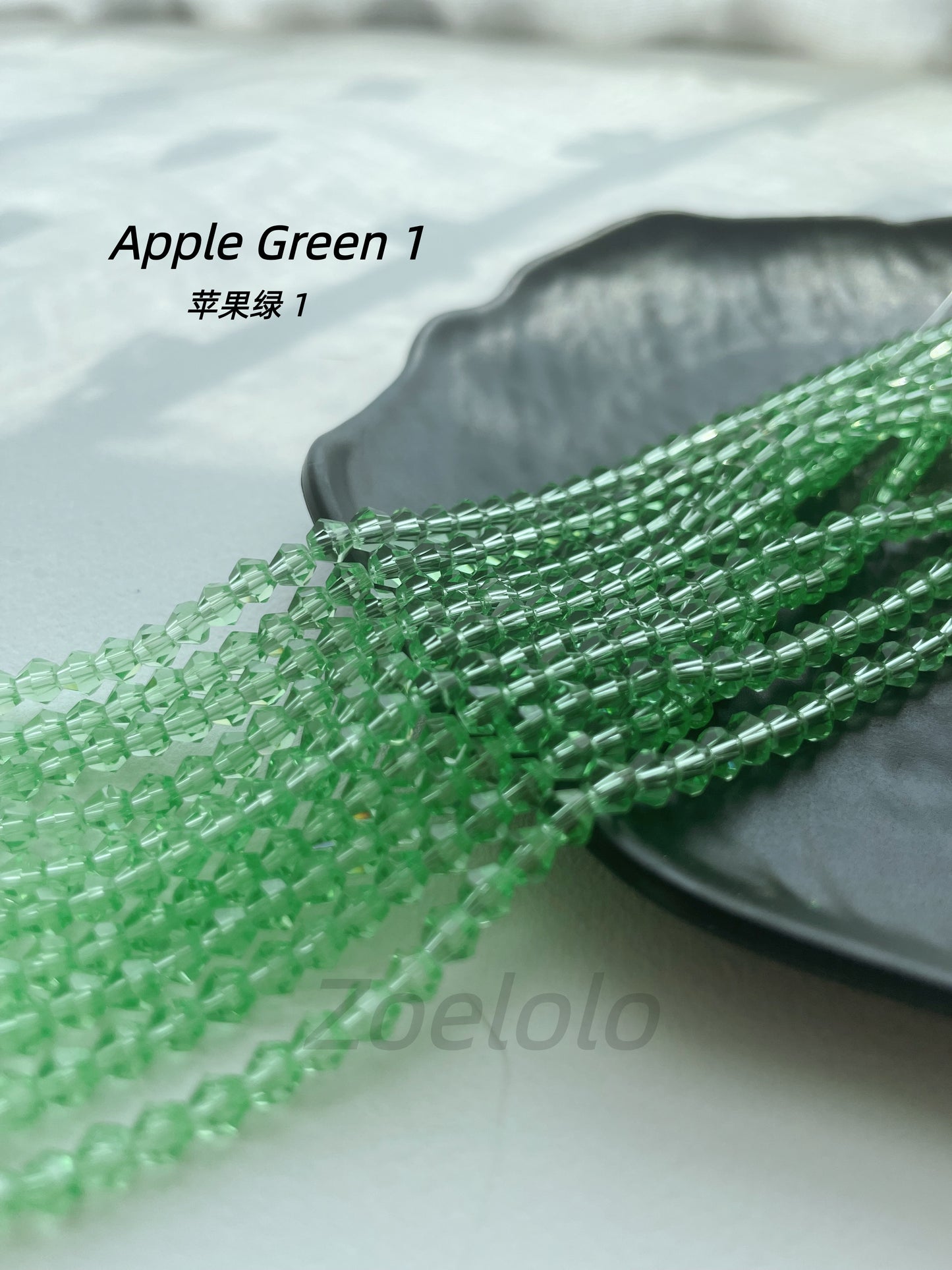 diamond-shape crystal beads(Buy 4, get 6)