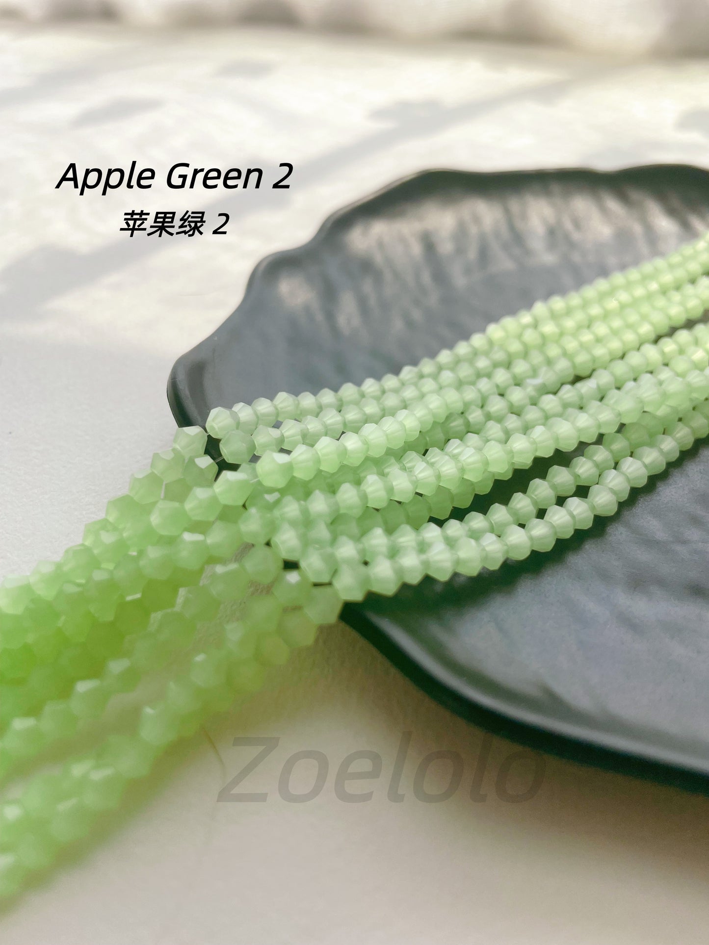 diamond-shape crystal beads(Buy 4, get 6)