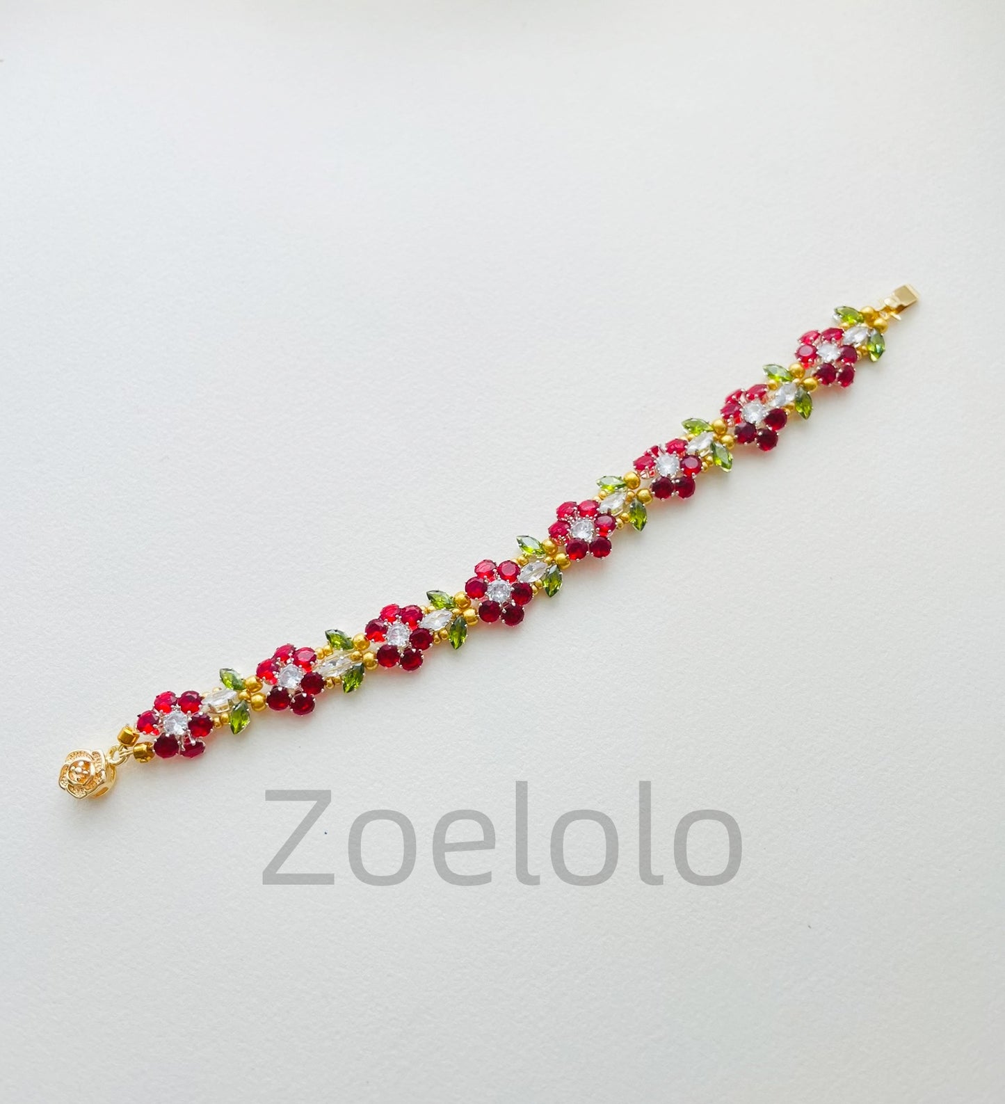 【K04】All-in-One Beginner's Bracelet Making Kit | Premium Zirconia & Faux Pearls | Includes Video Tutorial