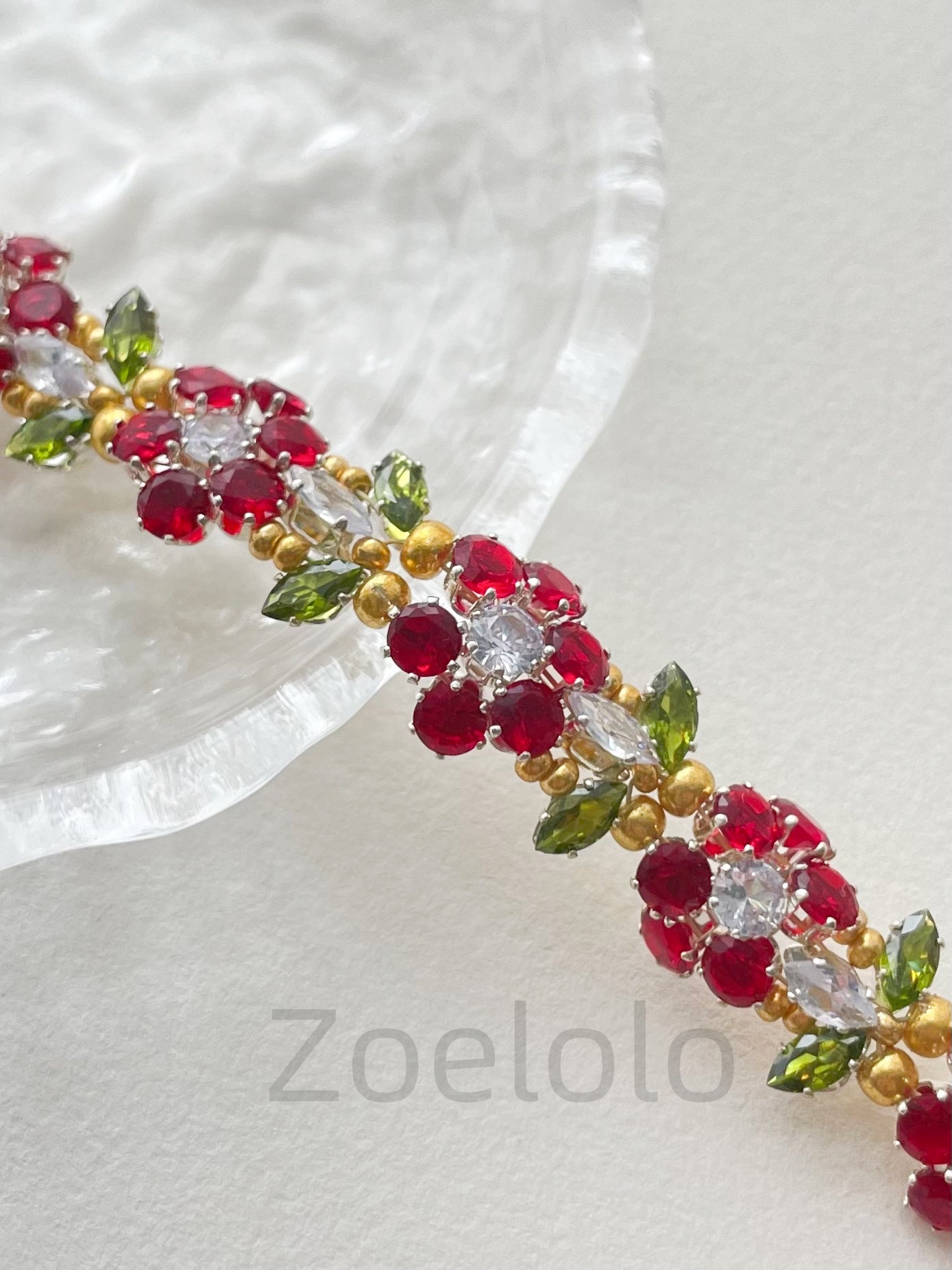 【K04】All-in-One Beginner's Bracelet Making Kit | Premium Zirconia & Faux Pearls | Includes Video Tutorial