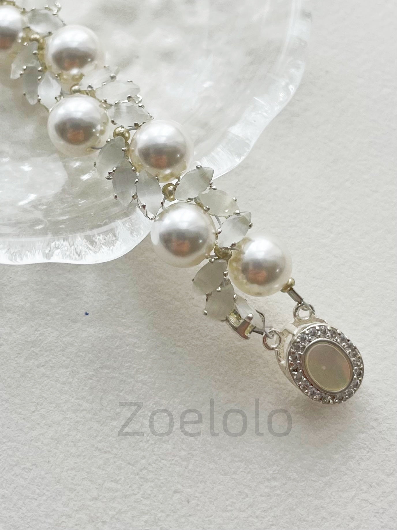 【K11】All-in-One Beginner's Bracelet Making Kit | Premium Zirconia & Faux Pearls | Includes Video Tutorial