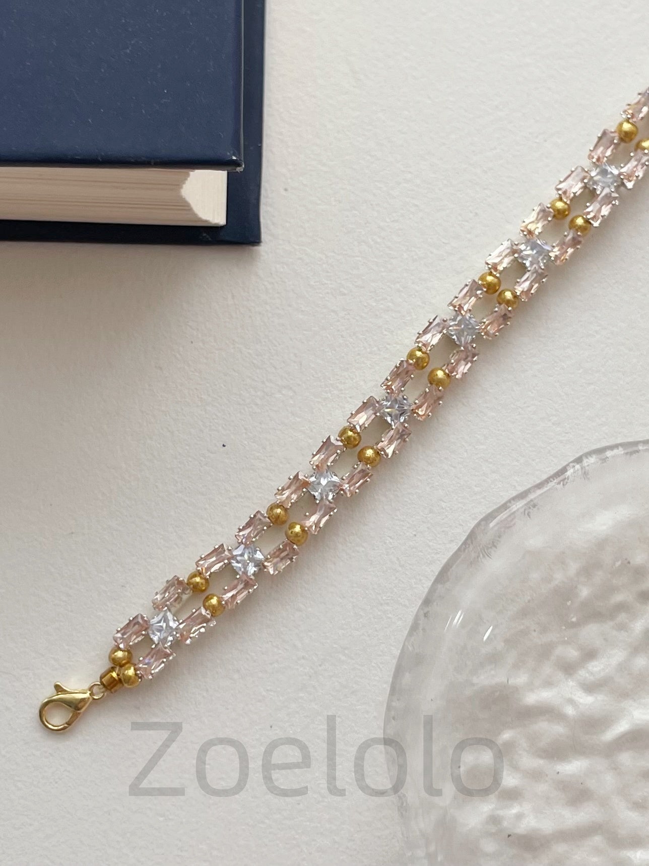 【K10】All-in-One Beginner's Bracelet Making Kit | Premium Zirconia  | Includes Video Tutorial