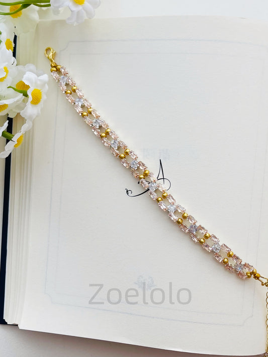 【K10】All-in-One Beginner's Bracelet Making Kit | Premium Zirconia  | Includes Video Tutorial